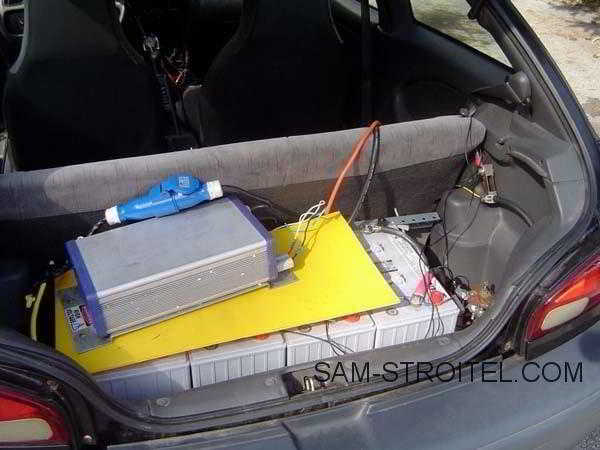 Электромобиль своими руками из бензинового авто Электромобиль своими руками из бензинового авто
