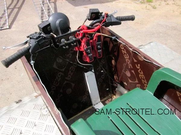 Самодельный мини вездеход из мотоблока