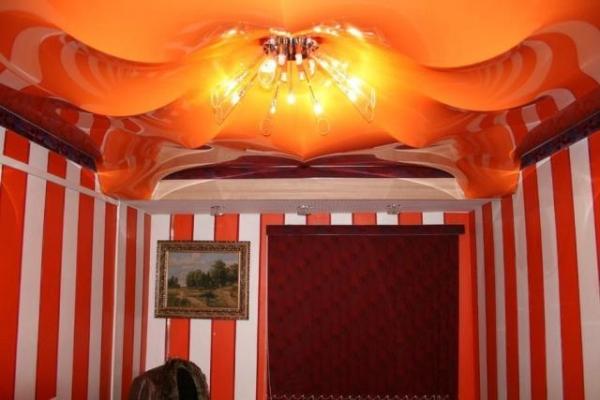 Разновидности и особенности монтажа фигурных натяжных потолоков