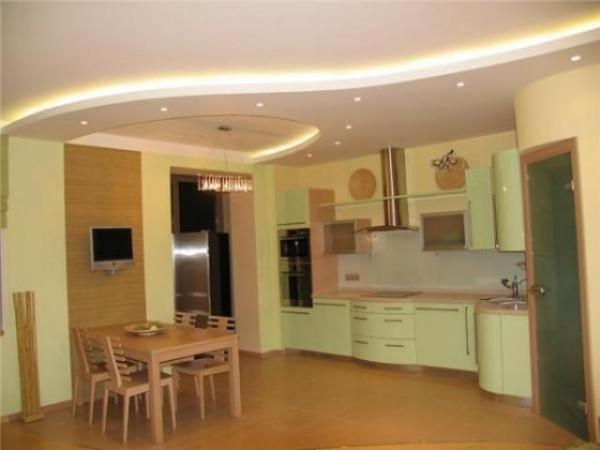 Потолки на кухне — какие они бывают? Потолки на кухне — какие они бывают?