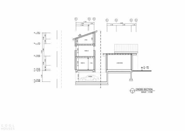 Семейный дом с использованием технологии CLT, Южная Корея Семейный дом с использованием технологии CLT, Южная Корея