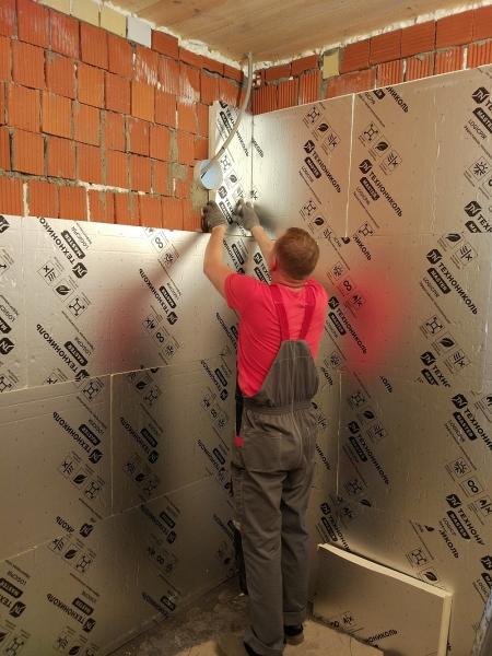 Утепление бани из кирпича Утепление бани из кирпича