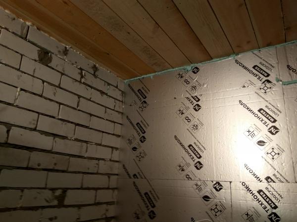 Утепление бани из кирпича Утепление бани из кирпича