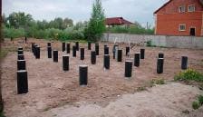 Фундамент для каркасного дома своими руками Фундамент для каркасного дома своими руками