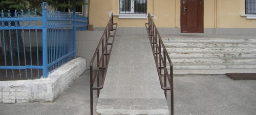 Пандус из бетона Пандус из бетона