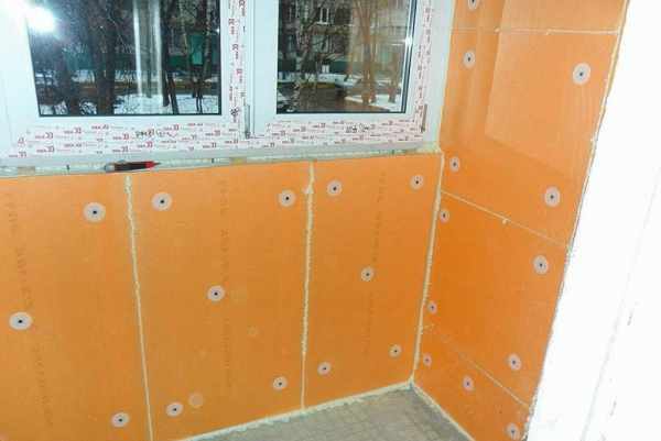 Крепление пеноплекса к бетонной стене
Крепление пеноплекса к бетонной стене