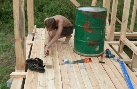 Веранда для бани
Веранда для бани