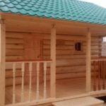 Веранда для бани
Веранда для бани
