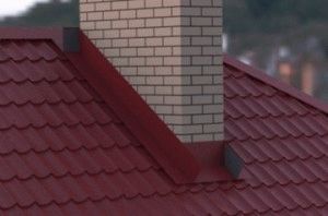 Обход трубы на крыше
Обход трубы на крыше