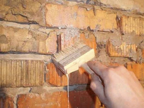 
			Штукатурка печи из кирпича		